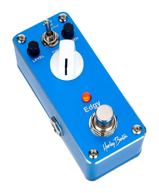 Harley Benton MiniStomp Edgy, grafica del pannello superiore