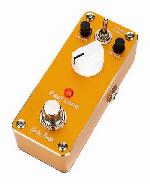 Harley Benton MiniStomp Fast Lane visto di fronte
