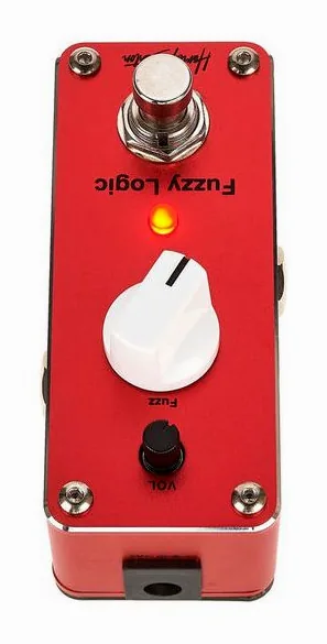 Harley Benton MiniStomp Fuzzy Logic, grafica del pannello superiore
