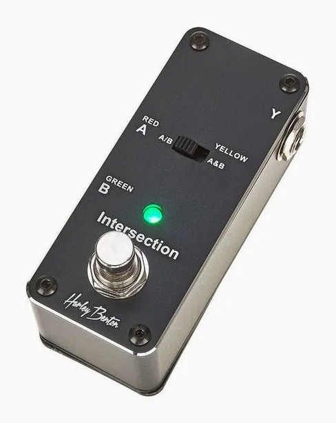 Harley Benton MiniStomp Intersection, connettori sul retro dell'unita