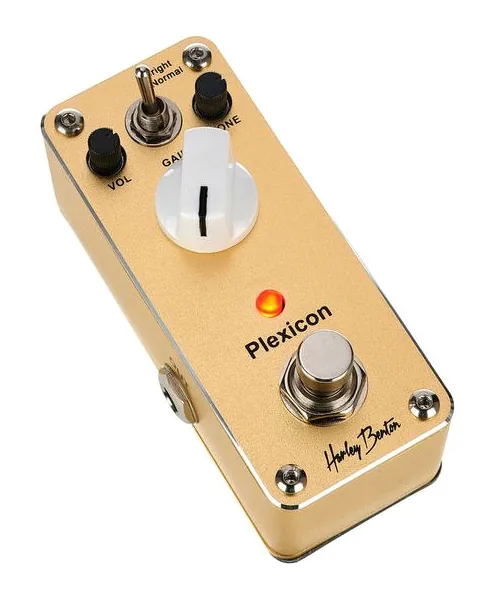 Harley Benton MiniStomp Plexicon, ingressi e uscite laterali