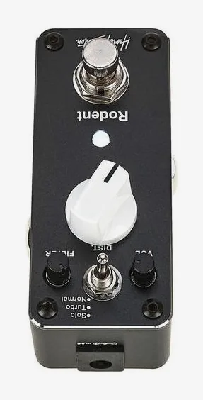 Harley Benton MiniStomp Rodent, led e interruttore a pedale