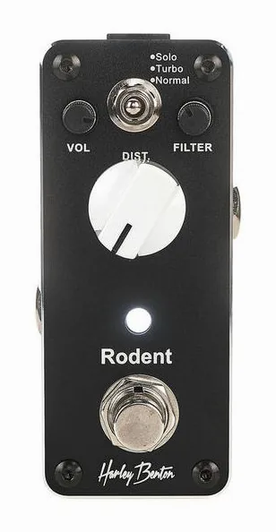 Harley Benton MiniStomp Rodent, ingressi e uscite laterali