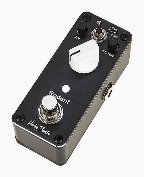 Harley Benton MiniStomp Rodent visto di fronte