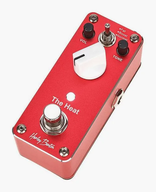 Harley Benton MiniStomp The Heat, connettori sul retro dell'unita