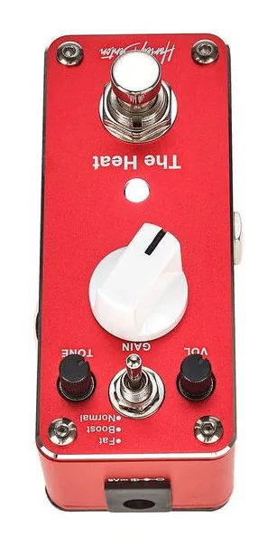 Harley Benton MiniStomp The Heat, connettori sul retro dell'unita