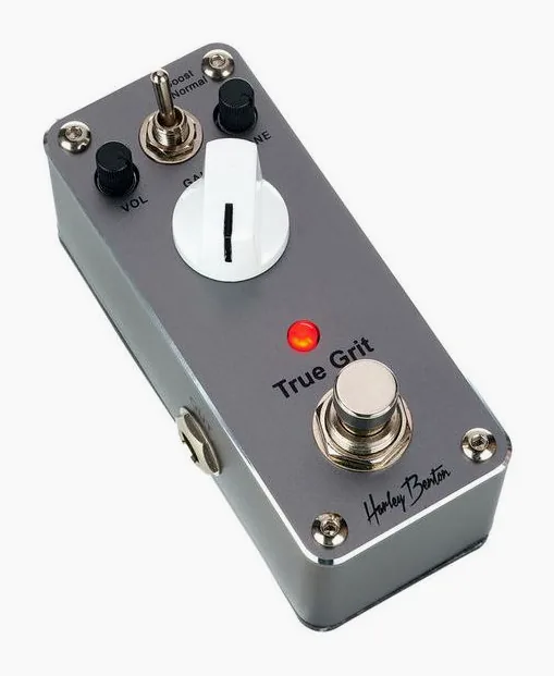 Harley Benton MiniStomp True Grit, grafica del pannello superiore