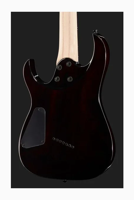 Harley Benton MultiScale-7 TPB, vista posteriore del corpo
