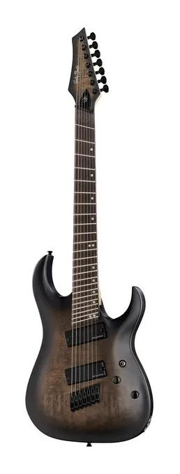 Harley Benton MultiScale-7 BBB visto di fronte