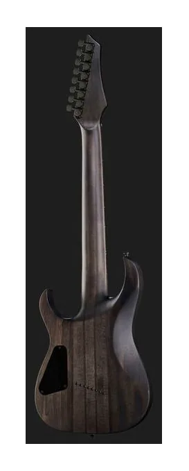 Harley Benton MultiScale-8 QBB, curve del body viste dall'alto