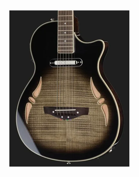 Harley Benton  Nashville-Steel, profilo laterale del corpo