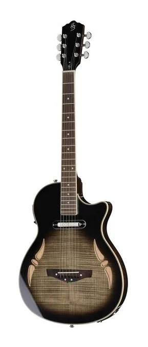 Harley Benton Nashville-Steel visto di fronte