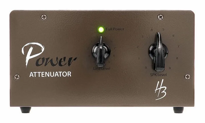 Harley Benton PA-100 Power Attenuator, vista laterale del cabinet