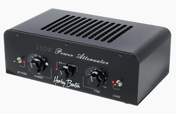 Harley Benton PA-250 Power Attenuator, angolo del cabinet