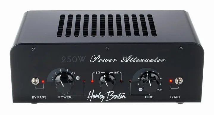 Harley Benton PA-250 Power Attenuator, angolo del cabinet