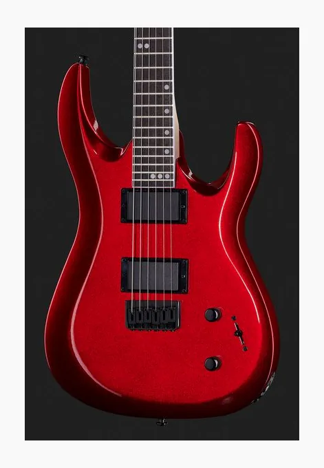 Harley Benton R-446 Blood Metallic, selettore pickup e jack di uscita