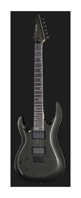 Harley Benton R-446LH Graphite Metallic, capotasto e prime posizioni della tastiera