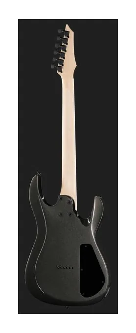 Harley Benton R-446LH Graphite Metallic, manico e tastiera visti di lato