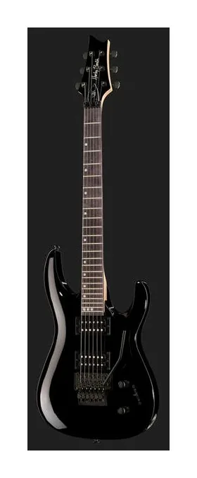 Harley Benton R-456FR BK Progressive Series, paletta con meccaniche e logo