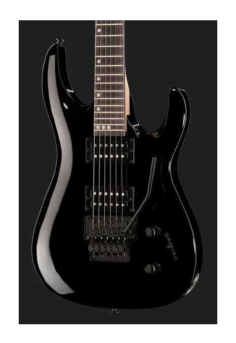 Harley Benton R-456FR BK Progressive Series, paletta con meccaniche e logo