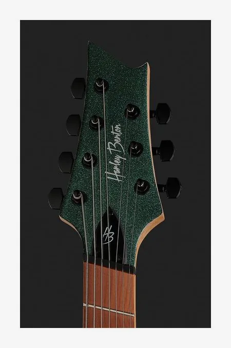 Harley Benton R-457FFB Roasted MultiScale, corpo e verniciatura in primo piano