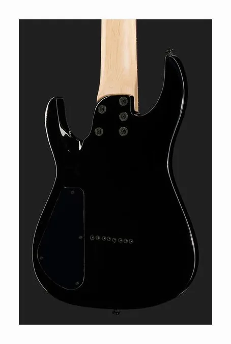 Harley Benton R-458 BK Progressiv Series, paletta con meccaniche e logo