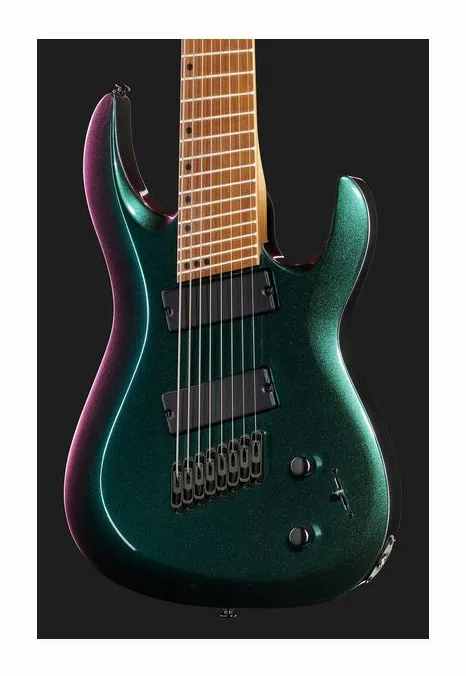Harley Benton R-458FFB Roasted MultiScale, selettore pickup e jack di uscita