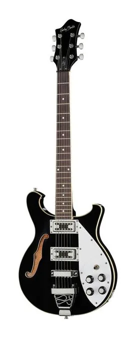 Harley Benton RB-600BK Classic Series visto di fronte