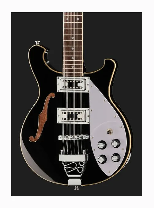 Harley Benton RB-612BK Classic Series, profilo laterale del corpo