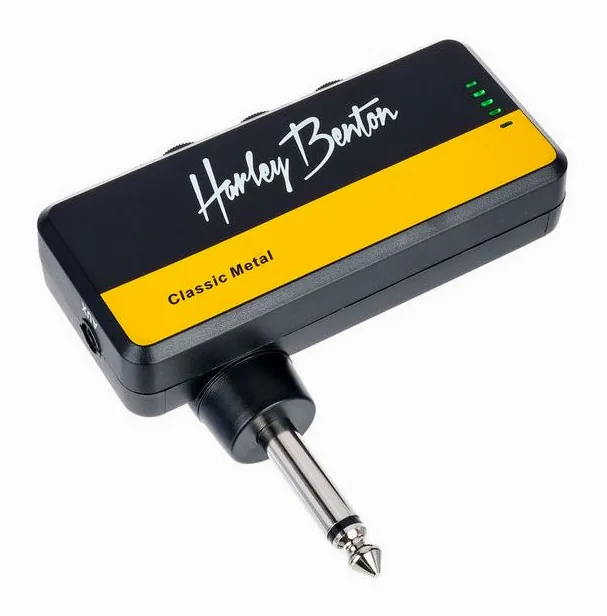 Harley Benton Rockplug Metal, led e interruttore a pedale