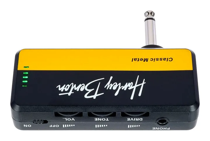 Harley Benton Rockplug Metal, manopole viste dall'alto
