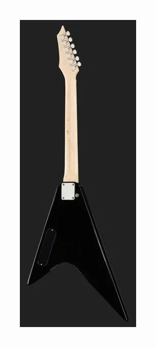 Harley Benton RX-10 BK Rock Series, paletta con meccaniche e logo