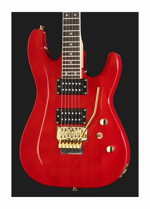 Harley Benton S-620 TR Rock Series, vista posteriore del corpo
