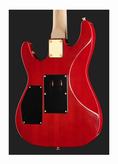 Harley Benton S-620 TR Rock Series, selettore pickup e jack di uscita