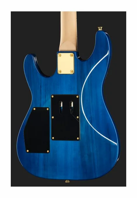 Harley Benton S-620 TB Rock Series, paletta con meccaniche e logo