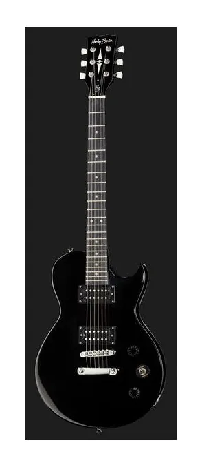 Harley Benton SC-200 BK Student Series, manico e tastiera visti di lato