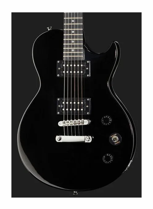 Harley Benton SC-200 BK Student Series, paletta con meccaniche e logo