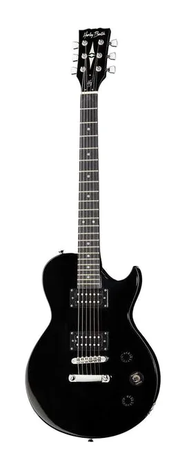 Harley Benton SC-200 BK Student Series fotografato frontalmente