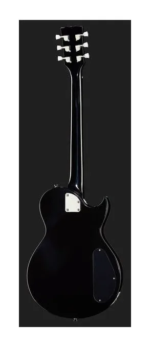Harley Benton SC-200LH BK Student Series, manico e tastiera visti di lato