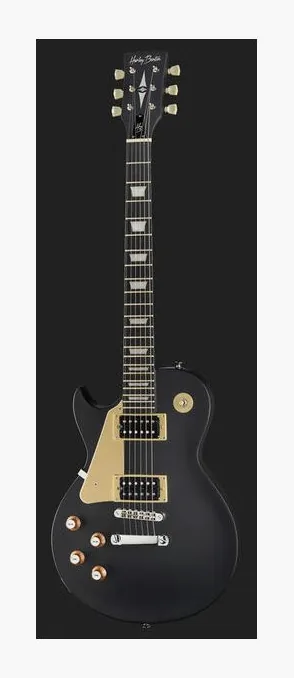 Harley Benton SC-400LH SBK Classic Series, corpo e verniciatura in primo piano