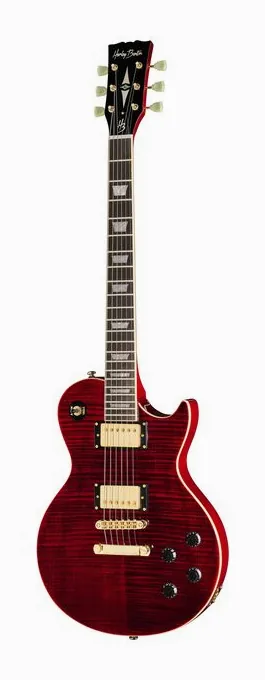 Harley Benton SC-550 II BCF in primo piano frontale