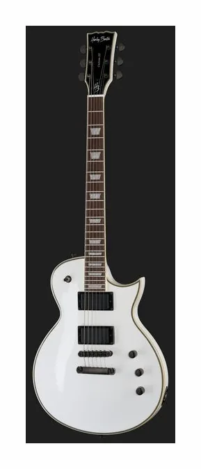 Harley Benton SC-Custom III Active WH, capotasto e prime posizioni della tastiera