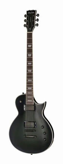 Harley Benton SC-Custom III Baritone AB in primo piano frontale