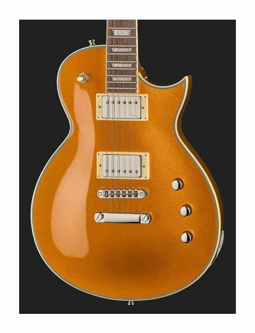 Harley Benton SC-Custom III Gold Top, ponte e meccaniche di intonazione