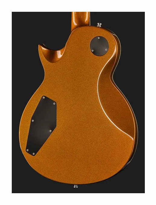 Harley Benton SC-Custom III Gold Top, vista posteriore del corpo