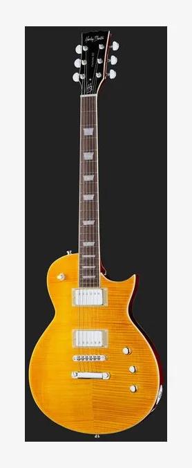 Harley Benton SC-Custom III Lemon Flame, selettore pickup e jack di uscita