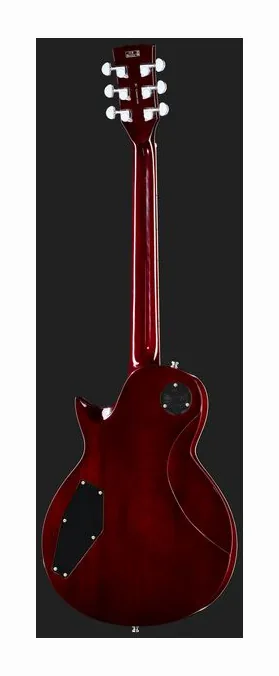Harley Benton SC-Custom III Lemon Flame, capotasto e prime posizioni della tastiera