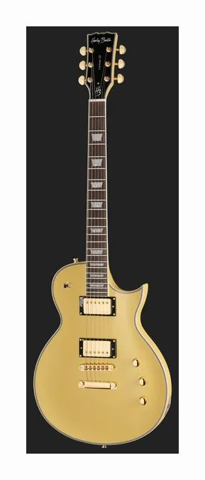 Harley Benton SC-Custom III Moritz Yellow, capotasto e prime posizioni della tastiera