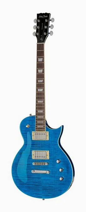Harley Benton SC-Custom III Ocean Flame visto di fronte
