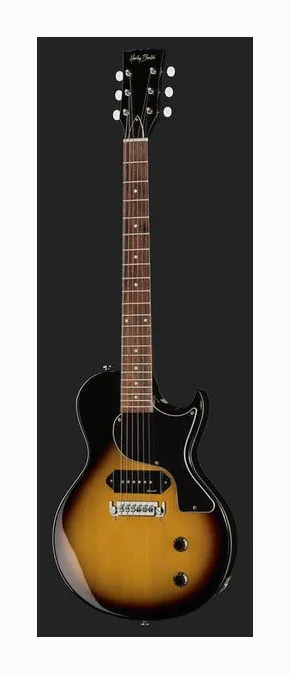 Harley Benton SC-Junior Vintage Sunburst, paletta con meccaniche e logo